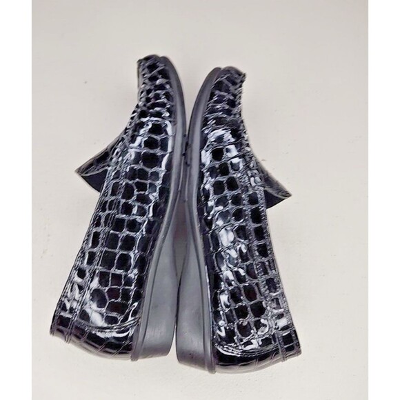 ECCO Dress Shoes/Loafers Black EU 36 Croc Print. EUC DRIVING MOC 5.5 EUC - Picture 5 of 7